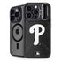 MLB Philadelphia Phillies Dark Wash iPhone 16 Pro Kickstand Case