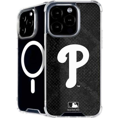 MLB Philadelphia Phillies Dark Wash iPhone 16 Pro MagSafe Case