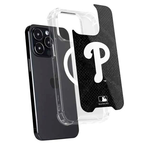 MLB Philadelphia Phillies Dark Wash iPhone 16 Pro MagSafe Case
