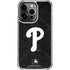 MLB Philadelphia Phillies Dark Wash iPhone 16 Pro Max Clear Case