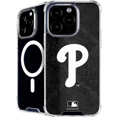 MLB Philadelphia Phillies Dark Wash iPhone 16 Pro Max MagSafe Case