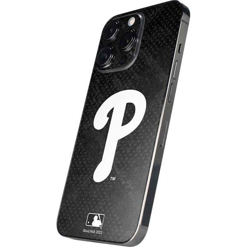 MLB Philadelphia Phillies Dark Wash iPhone 16 Pro Max Skin