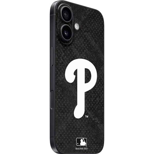 MLB Philadelphia Phillies Dark Wash iPhone 16 Skin