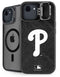 MLB Philadelphia Phillies Dark Wash iPhone 16e Kickstand Case