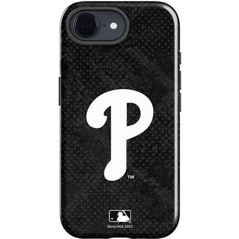 MLB Philadelphia Phillies Dark Wash iPhone 16e Impact Case