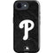 MLB Philadelphia Phillies Dark Wash iPhone 16e Impact Case