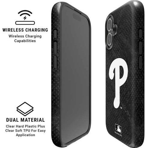 MLB Philadelphia Phillies Dark Wash iPhone 17 Magsafe Impact Case