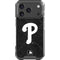 MLB Philadelphia Phillies Dark Wash iPhone 17 Pro Clear Case