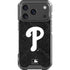 MLB Philadelphia Phillies Dark Wash iPhone 17 Pro Clear Case