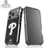 MLB Philadelphia Phillies Dark Wash iPhone 17 Pro Clear Case