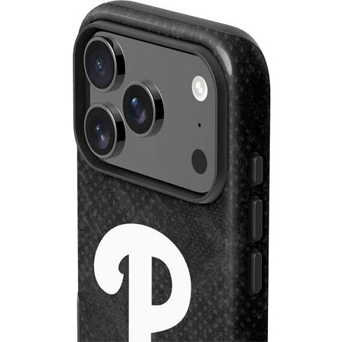 MLB Philadelphia Phillies Dark Wash iPhone 17 Pro Impact Case