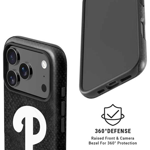 MLB Philadelphia Phillies Dark Wash iPhone 17 Pro Magsafe Impact Case