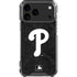 MLB Philadelphia Phillies Dark Wash iPhone 17 Pro Max Clear Case