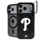 MLB Philadelphia Phillies Dark Wash iPhone 17 Pro Max Kickstand Case
