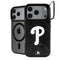 MLB Philadelphia Phillies Dark Wash iPhone 18 Pro Kickstand Case