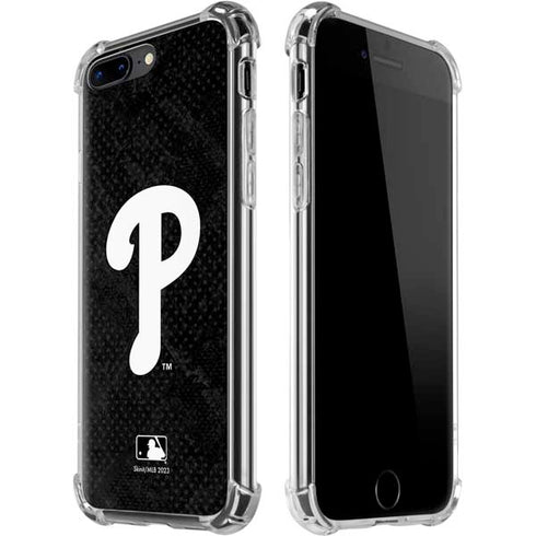 MLB Philadelphia Phillies Dark Wash iPhone Cases