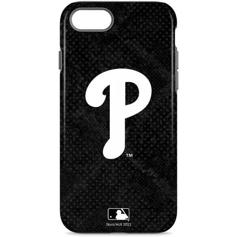 MLB Philadelphia Phillies Dark Wash iPhone Cases