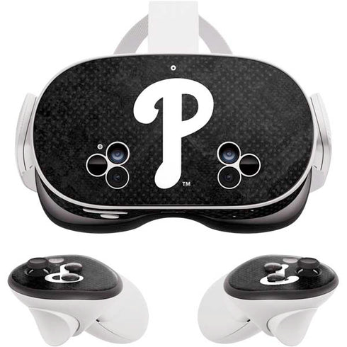 MLB Philadelphia Phillies Dark Wash Meta Quest 3S Skin