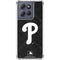 MLB Philadelphia Phillies Dark Wash Moto G 5G (2025) Clear Case