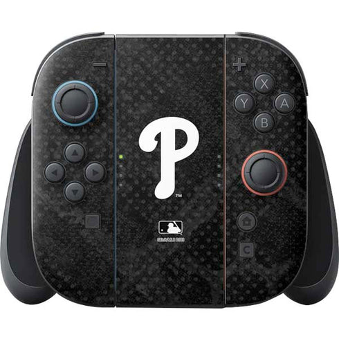 MLB Philadelphia Phillies Dark Wash Nintendo Switch 2 (2025) Joy-Con Controller Skin