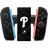 MLB Philadelphia Phillies Dark Wash Nintendo Switch 2 (2025) Joy-Con Controller Skin