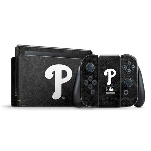 MLB Philadelphia Phillies Dark Wash Nintendo Skins