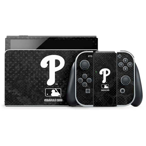MLB Philadelphia Phillies Dark Wash Nintendo Skins