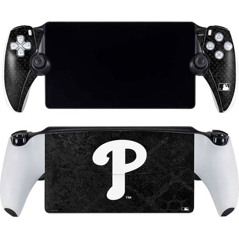 MLB Philadelphia Phillies Dark Wash PlayStation Portal Remote Player Skin