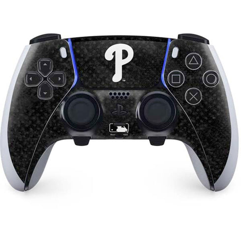 MLB Philadelphia Phillies Dark Wash PS5 DualSense Edge Pro Controller Skin
