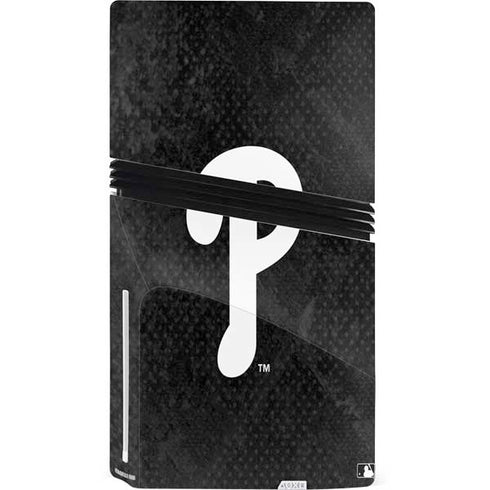 MLB Philadelphia Phillies Dark Wash PS5 Pro Disk Bundle Skin