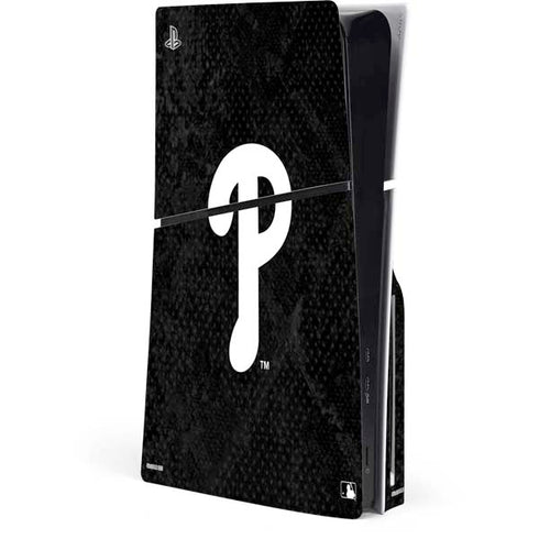 MLB Philadelphia Phillies Dark Wash PlayStation PS5 Skins