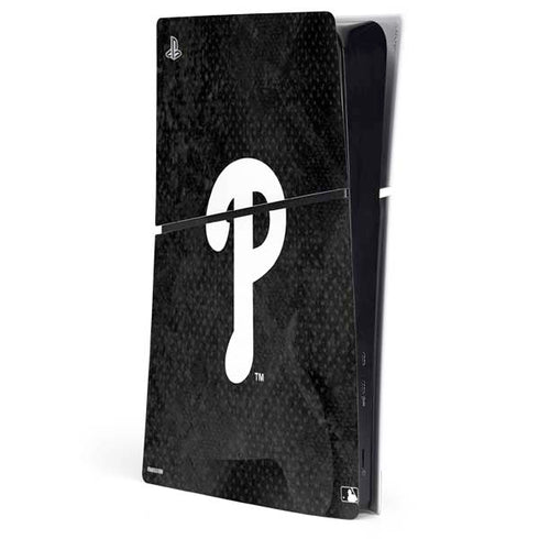 MLB Philadelphia Phillies Dark Wash PS5 Slim Digital Edition Console Skin