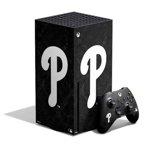 MLB Philadelphia Phillies Dark Wash Xbox Series X Skins