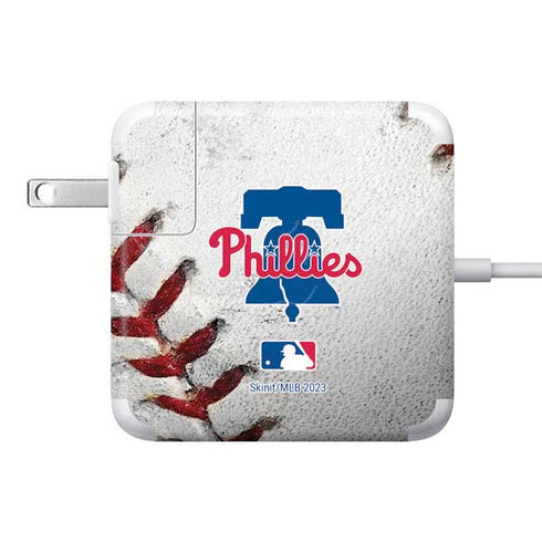MLB Philadelphia Phillies Game Ball 85W Power Adapter (15 and 17 inch MacBook Pro Charger) Skin
