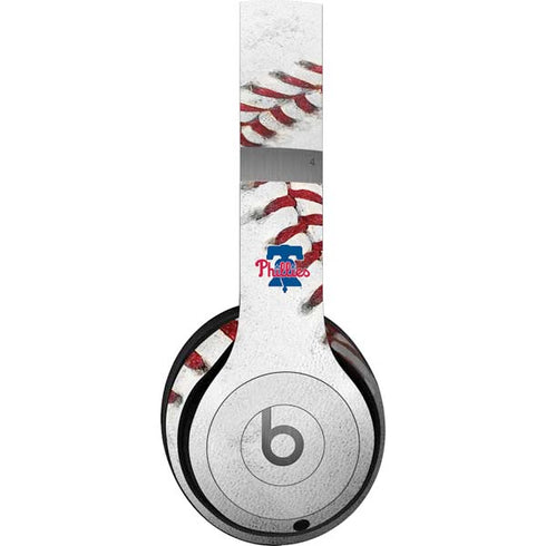 MLB Philadelphia Phillies Game Ball Beats Solo 4 Wireless Headphones Skin
