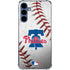MLB Philadelphia Phillies Game Ball Galaxy A55 5G Clear Case