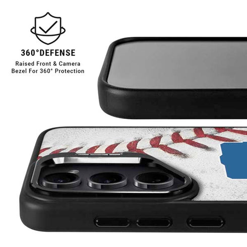 MLB Philadelphia Phillies Game Ball Galaxy S24 FE Kickstand Case
