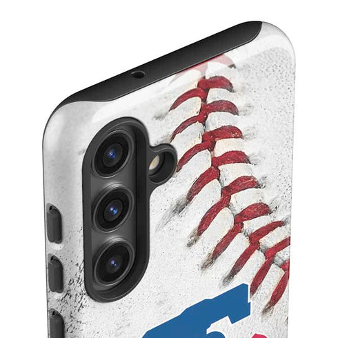 MLB Philadelphia Phillies Game Ball Galaxy S25 Impact Case