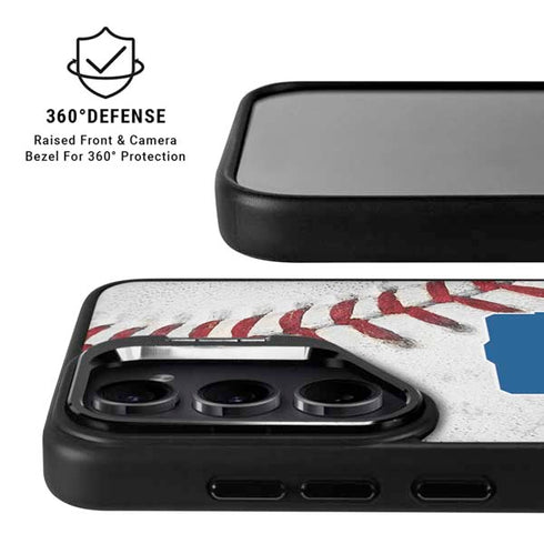 MLB Philadelphia Phillies Game Ball Galaxy S25 Kickstand Case