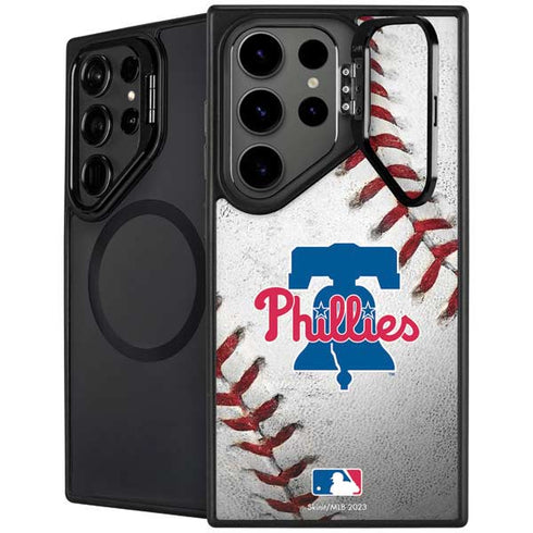 MLB Philadelphia Phillies Game Ball Galaxy S25 Ultra Kickstand Case