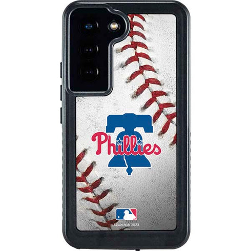 MLB Philadelphia Phillies Game Ball Galaxy S24 Waterproof Case