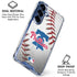 MLB Philadelphia Phillies Game Ball Galaxy S25 FE Clear Case