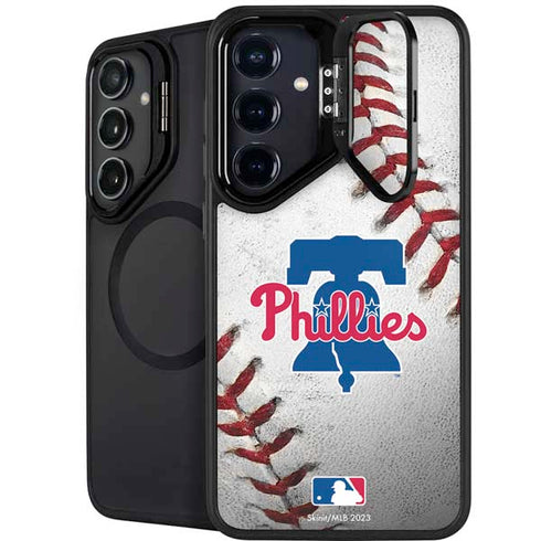 MLB Philadelphia Phillies Game Ball Galaxy S26 Kickstand Case
