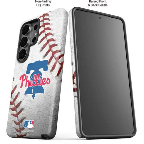 MLB Philadelphia Phillies Game Ball Galaxy S26 Ultra Impact Case