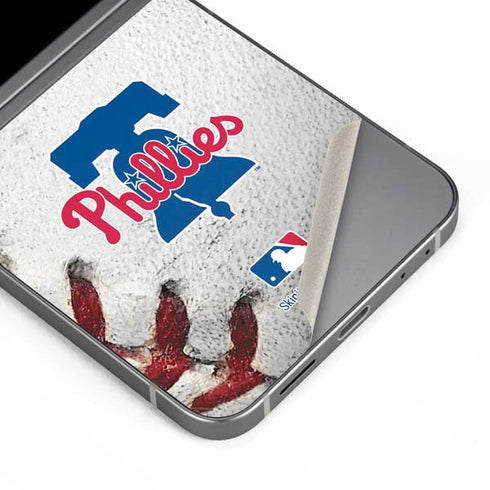 MLB Philadelphia Phillies Game Ball Galaxy Z Flip6 Skin