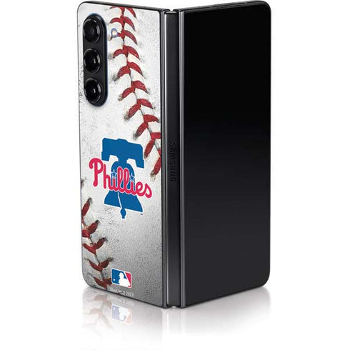 MLB Philadelphia Phillies Game Ball Galaxy Z Fold5 5G Skin