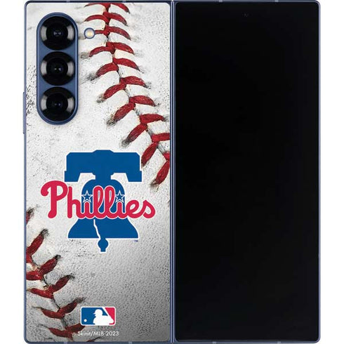 MLB Philadelphia Phillies Game Ball Galaxy Z Fold6 Skin