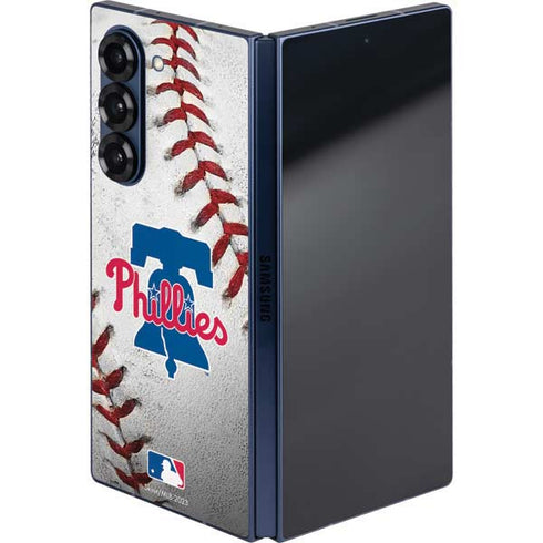 MLB Philadelphia Phillies Game Ball Galaxy Z Fold6 Skin