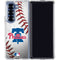 MLB Philadelphia Phillies Game Ball Galaxy Z Fold7 Clear Case