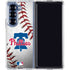 MLB Philadelphia Phillies Game Ball Galaxy Z Fold7 Clear Case